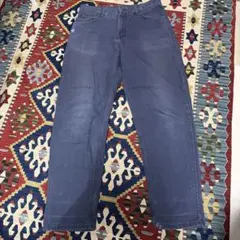 made in USA Carhartt ワークパンツ ダークブルー