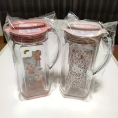 ハローキティ 冷水筒 日焼けキティ柄 アニマルキティ柄 まとめ販売 2点セット