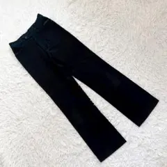 《コムサイズム》 (M) ストレートパンツ ストレッチ シンプル スタンダードのサムネイル