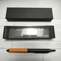 美品 伊東屋 ROMEO No.4 4in1 レザー ブラウン 多機能ペンのサムネイル