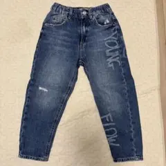 ZARA デニムストレートパンツ 110cm