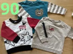 男の子 90 秋冬服トップス