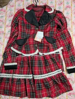 愛野えりコラボ　しまロリ　L ジャケット　赤　ベレー帽　赤 しまむら 愛野えりコラボ ベレー帽 赤 新品未使用｜Yahoo!フリマ