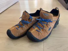 KEEN トレッキングシューズ オレンジブラウン系29cm