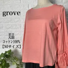 grove コットン100% トップス・ブラウス 【Mサイズ 】★美品★