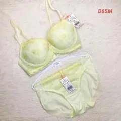 D65 アモスタイル　チャーミングラマー　ブラジャーショーツセット