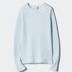 ユニクロ イネス 3Dリブクルーネックセーター