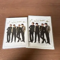 SexyZone メモ帳　ミニクリアファイル