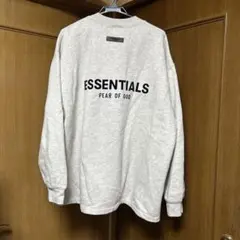 ESSENTIALS FEAR OF GOD トレーナー Mサイズ グレー