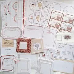 オリジナル　コラージュ素材　おすそ分け　ブラウンセット