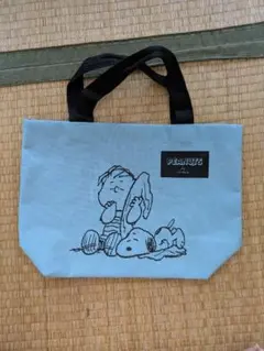 PEANUTS スヌーピー トートバッグ 水色