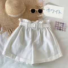 特価処理 130ｃｍショットパンツ 女の子 半ズボン 子ども服 夏服 短パン