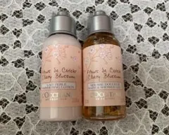 L'OCCITANE 桜シャワージェル&シマーリングボディミルク