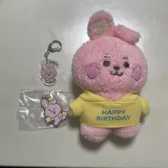 BT21 COOKY たっとんぬいぐるみ　 アクリルキーホルダー 3点セット