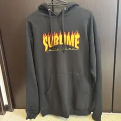 【山崎賢人着用ブランド】Sublime フレイムロゴ パーカー Mサイズ