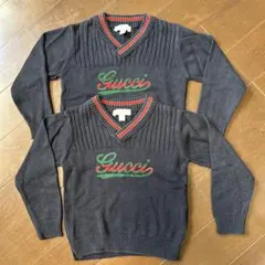 双子用２枚　グッチキッズセーター3/6mのサムネイル