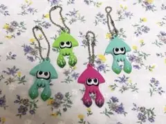 スプラトゥーン カプセルトイ ガチャガチャ 4つセット 2015年