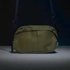 おすすめ 軽量 多収納 斜めがけ ショルダーバッグ かばん 鞄 オリーブグリーン