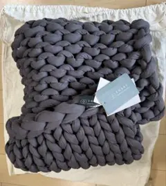 タグ付き ENBRY ウェイテッドブランケット　S
