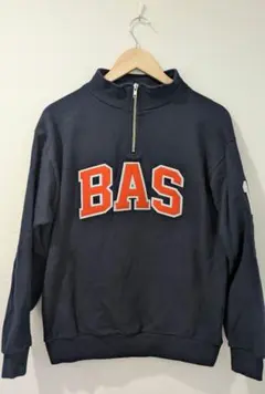 after base　ハーフジップ スウェットトレーナー　Mサイズ