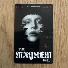 レディー・ガガ MAYHEM BALL 会場限定 U-CONNECT カード