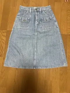 Lee ライトブルーデニムタイトスカート　リー