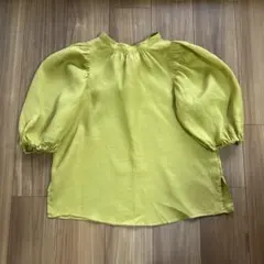 ルーニィー　リネンブラウス　38 美品のサムネイル