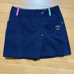 Callaway キャロウェイ ゴルフウェア キュロット ネイビー　Sサイズ