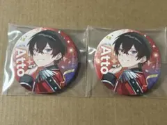 AMPTAK×COLORS あっとくん 缶バッジ　すとふぇす