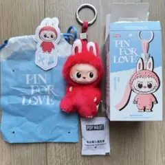 【新作】THE MONSTERS PIN FOR LOVE ラブブ イニシャルX