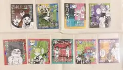 ダンダダン　アテンションステッカー　9枚セット オカルン　アイラ　モモ　ジジ