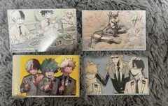 ヒロアカ原画展 メモリアルステッカー 爆豪勝己 緑谷出久 轟焦凍 オールマイト