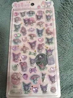 サンリオ　うるちゅるポップシール　マイメロクロミ