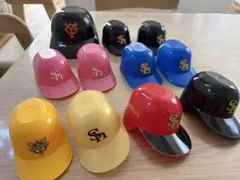 昭和レトロ】サントリーエイド ミニヘルメットキャップ12球団完全