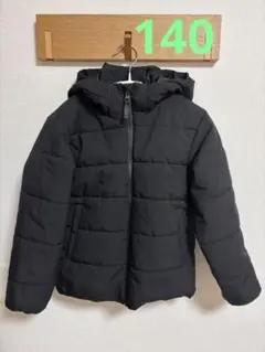 ティゴラ 中綿ジャケット アルミパデットジャケット　140 黒　ブラック