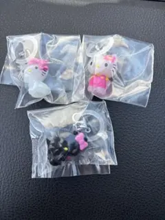 ハローキティ めじるしアクセサリー 3個セット