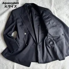 Aquascutumアクアスキュータム◇モヘヤ混メンズダブルテーラード 