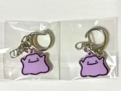 ポケモン 韓国限定 30周年記念 カラーグラム メタモン キーホルダー