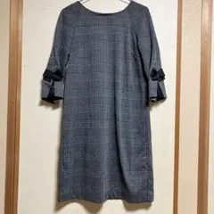 STRAWBERRY-FIELDS チェック柄ワンピース