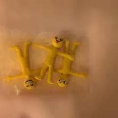 スマイリーマン ストレッチおもちゃ スクイーズ人形 ストレス解消 人形 ３個