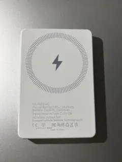 モバイルバッテリー MagSafe対応 超薄型 ワイヤレス充電器 PSE認証済