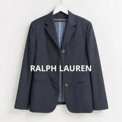RALPH LAUREN ラルフローレン 紺ブレ ネイビー ジャケット7号 毛