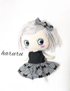 イルメール服　ハッピードール服　イーマリーちゃん服　リボン柄