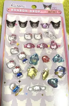 ボンボンドロップシールミニ　お裾分け　サンリオ③