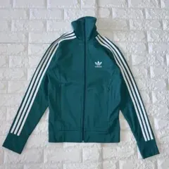 最高カラー 未使用品 アディダス トラックジャケット ファイヤーバード 緑 XS