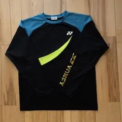 YONEX 長袖Tシャツ　店舗限定品 ブラック/ブルー/イエロー