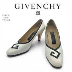 22.5cm GIVENCHY ジバンシィ 日本製 レザー パンプス ホワイトのサムネイル