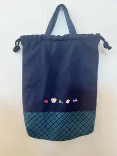 未使用　廃盤品　familiar 巾着袋