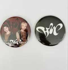 SEVENTEEN HOSHI WOOZIホシ ウジ缶バッジ5.5cm2個セット