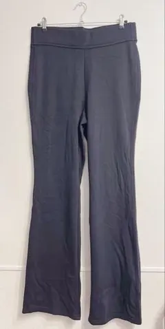 Lands' End 黒 裏起毛フレアパンツ L/T 14-16 海外古着